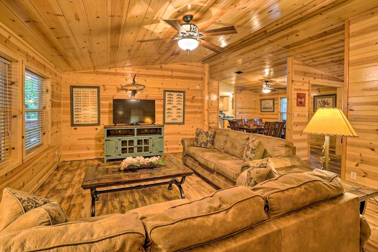 Broken Bow Oasis Hot Tub, Fire Pit And Patio Exterior foto